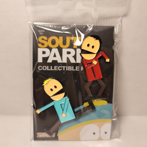 South Park Phillip and Terrance Enamel Pin Set - Picture 3 of 3